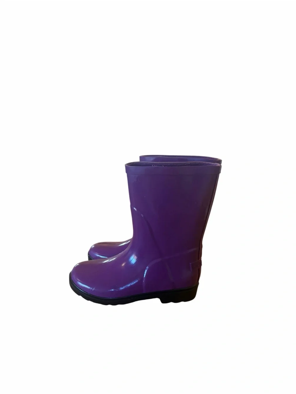 Columbia Girls Purple Downpour Rain Boots Size 13